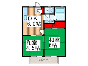 パナトピア並木　Ａ棟／Ｂ棟の物件間取画像